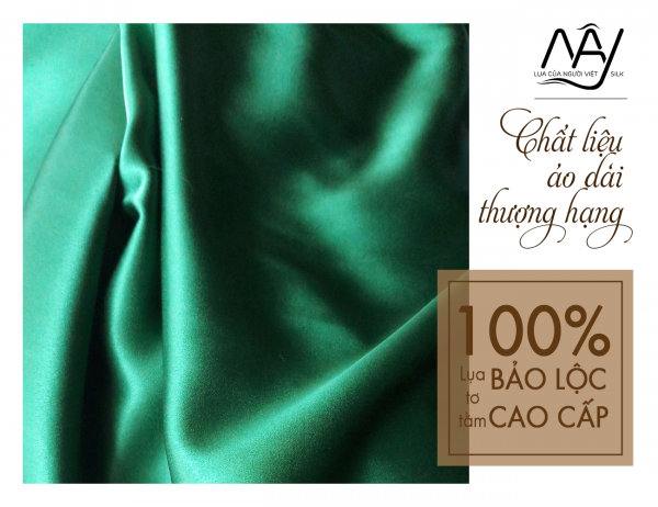 emerald green silk fabric