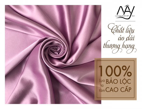 pastel purple treasure silk fabric