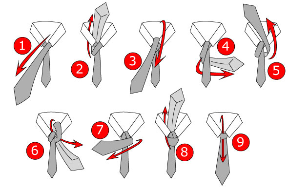cách thắt cà vạt đẹp 